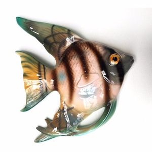 Vintage Tropical Fish Wall Plaque